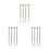 12 Pcs Double Ended Eyebrow Brush For Women Makeup Tool 6
