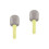 2Pcs Multifunctional Small Plastic Pet Food Spoon Mini Spatula Scoop 6