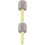 2Pcs Multifunctional Small Plastic Pet Food Spoon Mini Spatula Scoop 7
