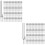 2 Sets Seamless Double Head Nails For Picture And Trim 8