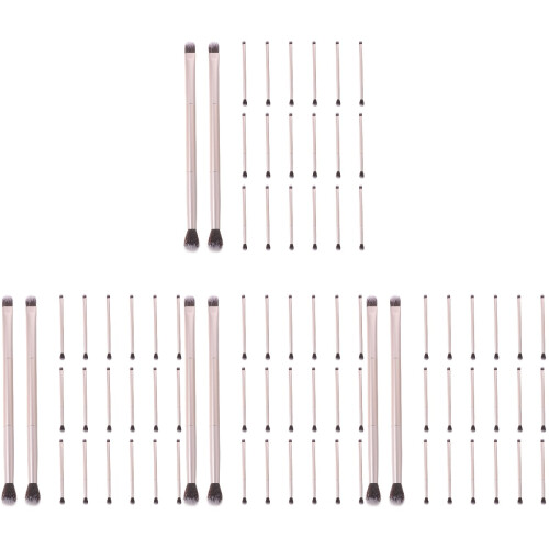 80 Pcs Double-Headed Eyeshadow Blending Makeup Brushes 1