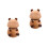 2Pcs Panda Shaped Wooden Toothpick Holder For Kitchen Restaurant Use 5
