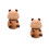 2Pcs Panda Shaped Wooden Toothpick Holder For Kitchen Restaurant Use 4