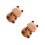 2Pcs Panda Shaped Wooden Toothpick Holder For Kitchen Restaurant Use 8