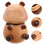 2Pcs Panda Shaped Wooden Toothpick Holder For Kitchen Restaurant Use 11