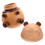 2Pcs Panda Shaped Wooden Toothpick Holder For Kitchen Restaurant Use 2