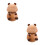 2Pcs Panda Shaped Wooden Toothpick Holder For Kitchen Restaurant Use 9