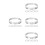 20 Pcs Aluminum Cup Ring Heat Resistant Sealing Machine Accessory 9