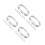 20 Pcs Aluminum Cup Ring Heat Resistant Sealing Machine Accessory 8