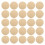 100 Pcs Round Kraft Paper For Diy Craft Projects Smooth Texture 36Cm 3