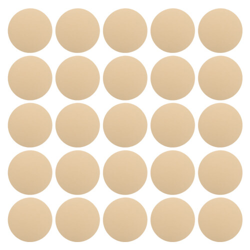 100 Pcs Round Kraft Paper For Diy Craft Projects Smooth Texture 36Cm 2