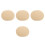 100 Pcs Round Kraft Paper For Diy Craft Projects Smooth Texture 36Cm 5
