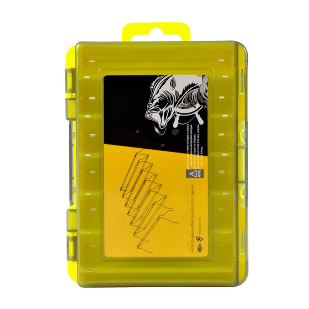Waterproof Fishing Tackle Organizers Double-Sided Tackle Box With Clear Lures Storage Portable Carrying Case-image-OPC-PKYRGCD-NEW