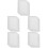 50 Pcs Heat Shrink Plastic Sheets Multi-Use Cuttable Diy Supply 8