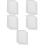 50 Pcs Heat Shrink Plastic Sheets Multi-Use Cuttable Diy Supply 9