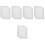 50 Pcs Heat Shrink Plastic Sheets Multi-Use Cuttable Diy Supply 6