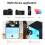 30cm Foldable LED Photo Studio Light Box with 6 Backgrounds 5