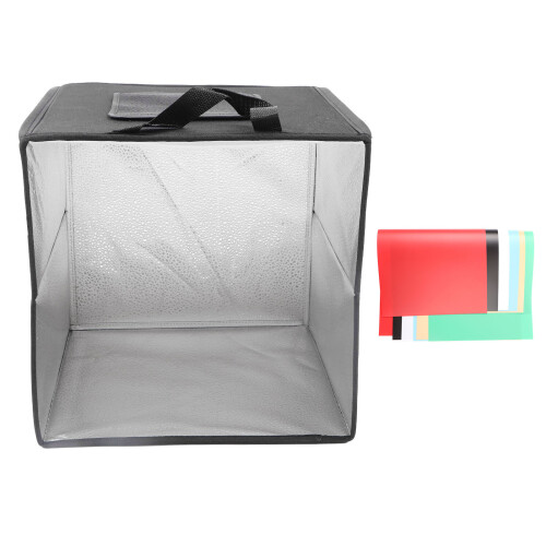 30cm Foldable LED Photo Studio Light Box with 6 Backgrounds 2