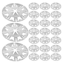 150 Pcs Car Hood Insulation Retainer Clips Metal Heat Shield Fasteners
