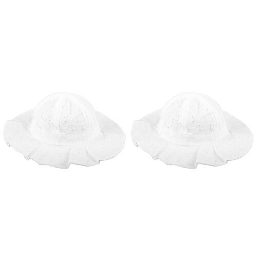 2Pièces Chapeau Bob Coton Protection Uv 1