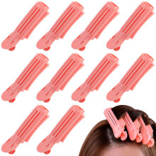 20St Haarstyling Clips Roze ABS Voor Volume Wortel En Losse Krullen