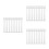 30 Pcs Clear Acrylic Incense Holders Storage Tubes Portable 5