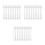 30 Pcs Clear Acrylic Incense Holders Storage Tubes Portable 4