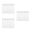 30 Pcs Clear Acrylic Incense Holders Storage Tubes Portable 6
