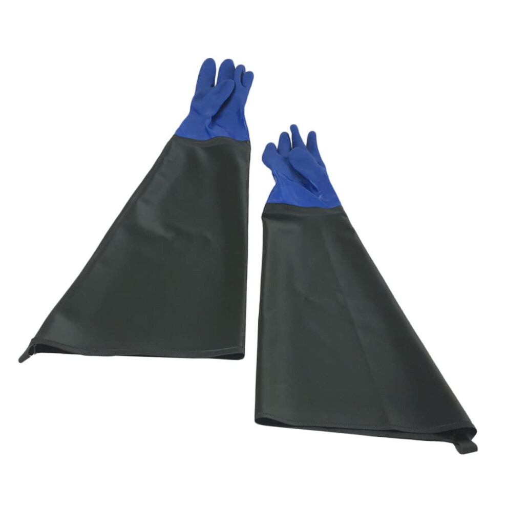 Pvc Reusable Gloves Industrial-Grade Chemical Resistant For Cleaning, Gardening, Oil-Resistant, Durable 1 Pair 9016109300607