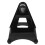 1Pc Practical Fitness Handle Bar Back Tension Training Accessory Black 8