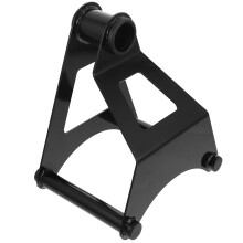 1Pc Practical Fitness Handle Bar Back Tension Training Accessory Black