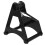 1Pc Practical Fitness Handle Bar Back Tension Training Accessory Black 4