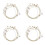 64 Pcs Practical Steel Lyre Strings Replacement Accessories 7