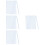 40 Pcs Bookbinding Slide Binders Spine Bars Plastic Grip Binding 9