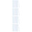 40 Pcs Bookbinding Slide Binders Spine Bars Plastic Grip Binding 10