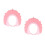 2Pcs Adjustable Silicone Baby Shower Cap With Ear Protection 7