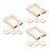 12 Pcs Wooden Paper Making Screen With Frame Deckle Mold For Craft 7