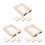 12 Pcs Wooden Paper Making Screen With Frame Deckle Mold For Craft 8