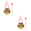 2Pcs Chinese Traditional Gong With Hammer Mallet And Hanging String 9