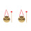2Pcs Chinese Traditional Gong With Hammer Mallet And Hanging String 5