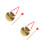 2Pcs Chinese Traditional Gong With Hammer Mallet And Hanging String 7