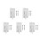 5Pcs Sliding Window Sash Locks Cam Latch For Double Hung Windows 10