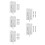 5Pcs Sliding Window Sash Locks Cam Latch For Double Hung Windows 7
