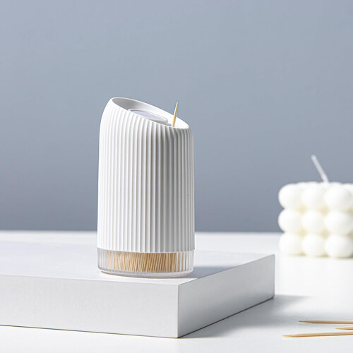 Toothpick Container Compact Toothpick Holder Portable Pocket-Size Case For Everyday Use 1