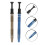 2Pcs Multi-Color Ic Extractor Grabber Tool with 4-Prong Claw Design 4