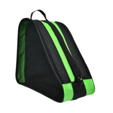 Skate Bag Breathable Ice Skating Bag Storage Backpack For Shoes And Skates Thickened Travel Green