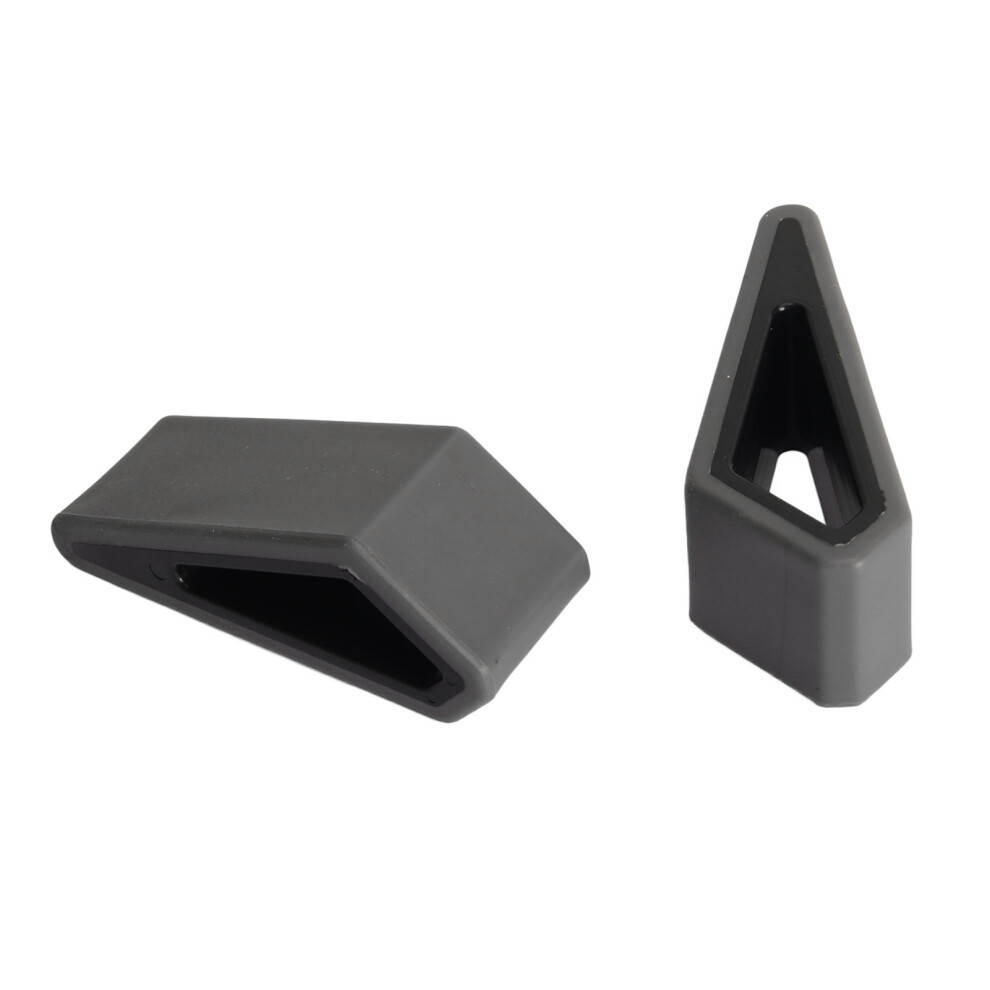 2pcs Black Portable Laptop Stand Ergonomic, 7.5x2.7cm-image-OPC-PKYRJMR-NEW