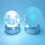 LED-Lichtbasis Silber Elf Bunte Lampe Leuchthalter 8