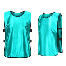Team Practice Vests 12-Piece Football Bibs for Children and Adults No Logo Marker Shirt Training Tee Team Game Jersey