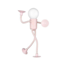 (pink) Changeable Shape Funny Sportsman Night Light,2024 Newest DIY Shape Night Lights